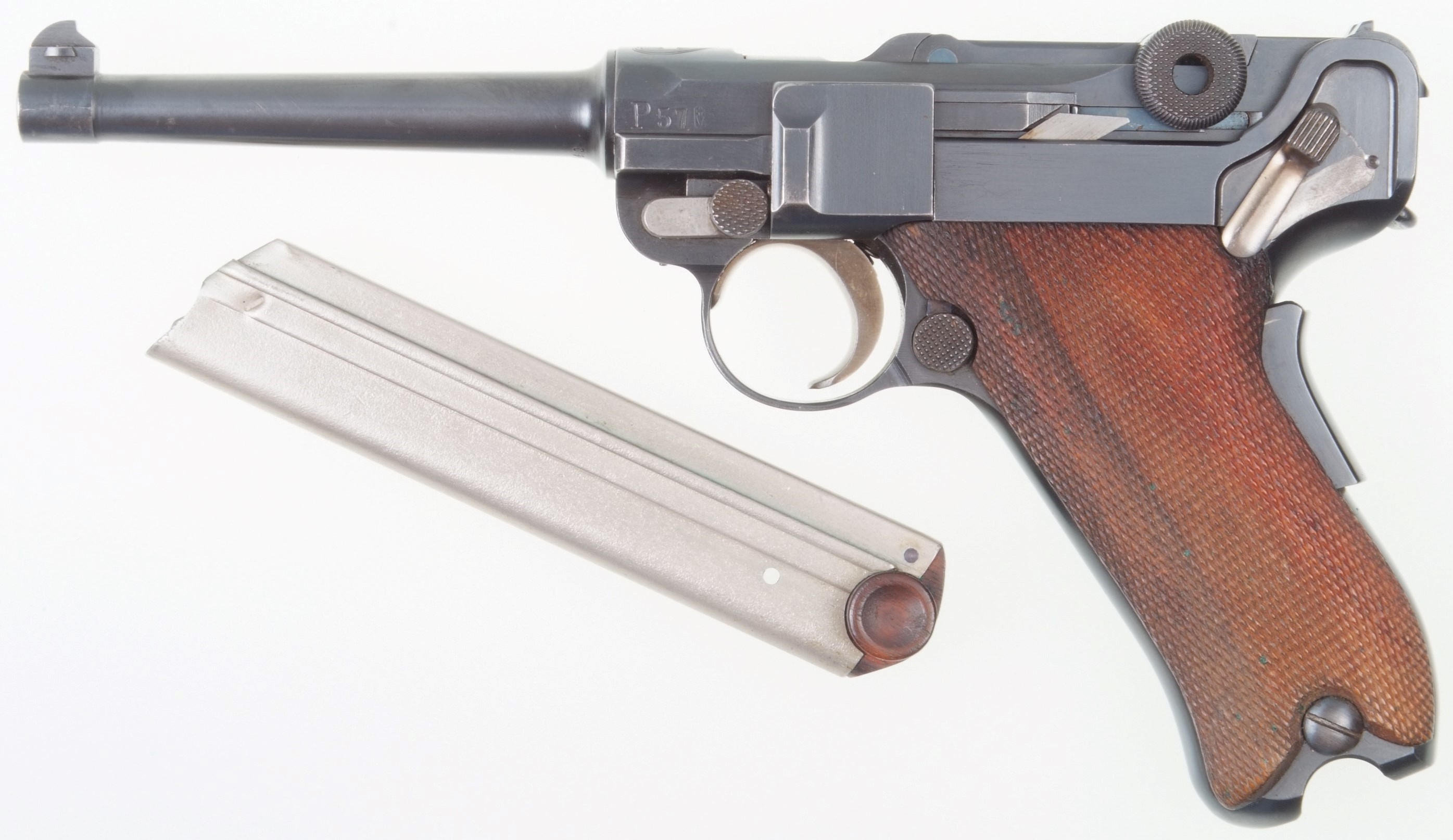 1906 Swiss Luger, Military, Cross in Shield, I-203-img-0