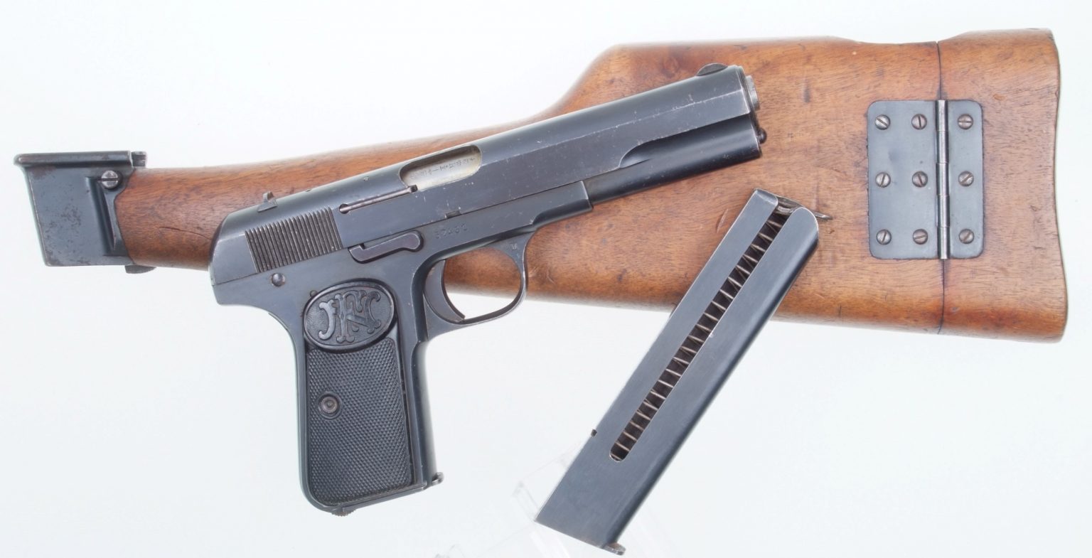 FN 1903 Pistol, Shoulder Stock Rig, C9 Historic Investments