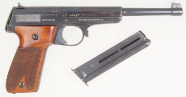 Walther 1925 Olympia, Standard Configuration.