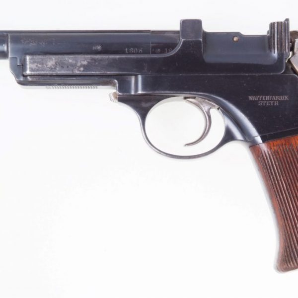 Steyr Mannlicher M1905, Pocket Model: Short Barrel, Short Grip.