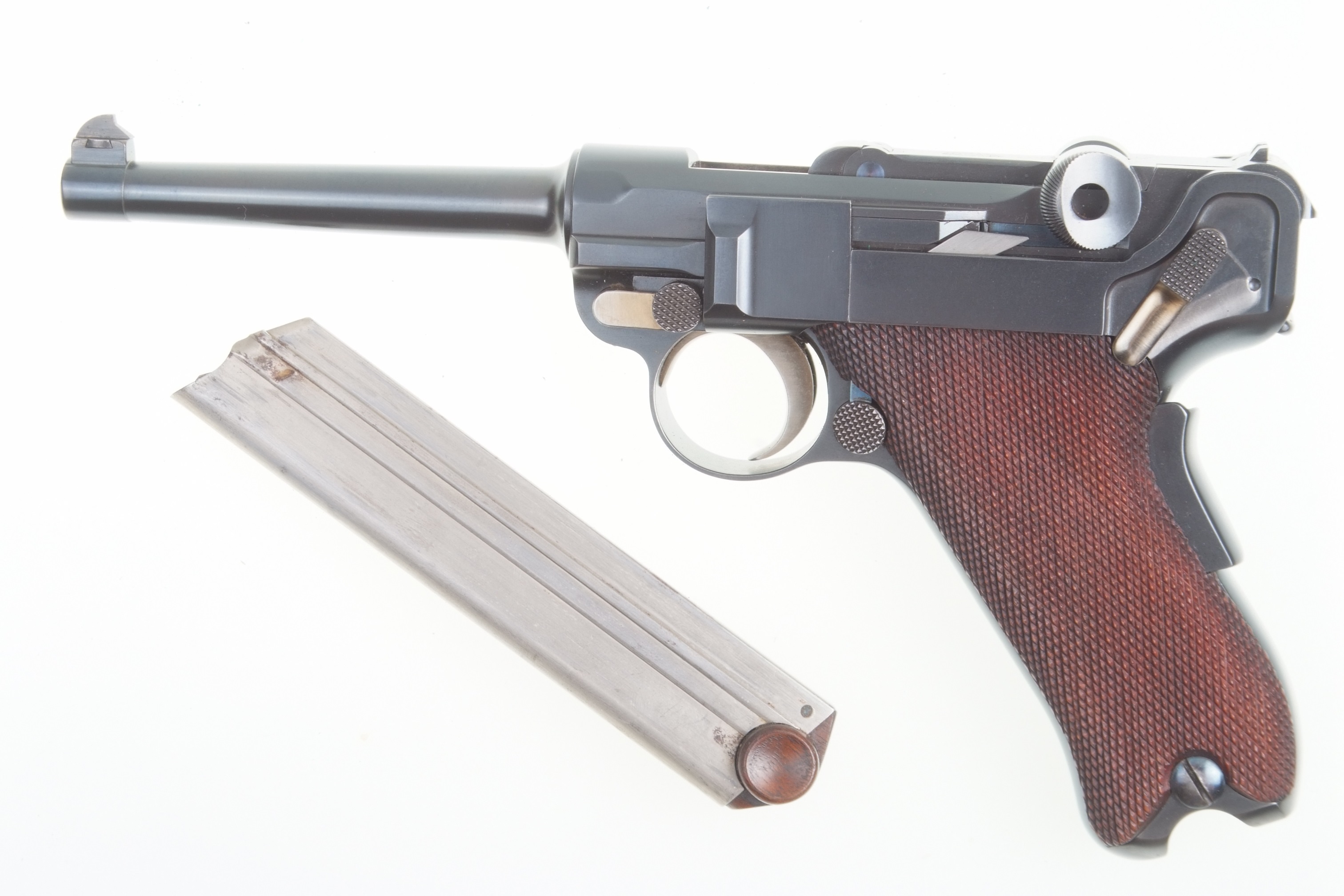 Very Early DWM 1900 Commercial Luger, Unrelieved Frame, A-1346-img-0