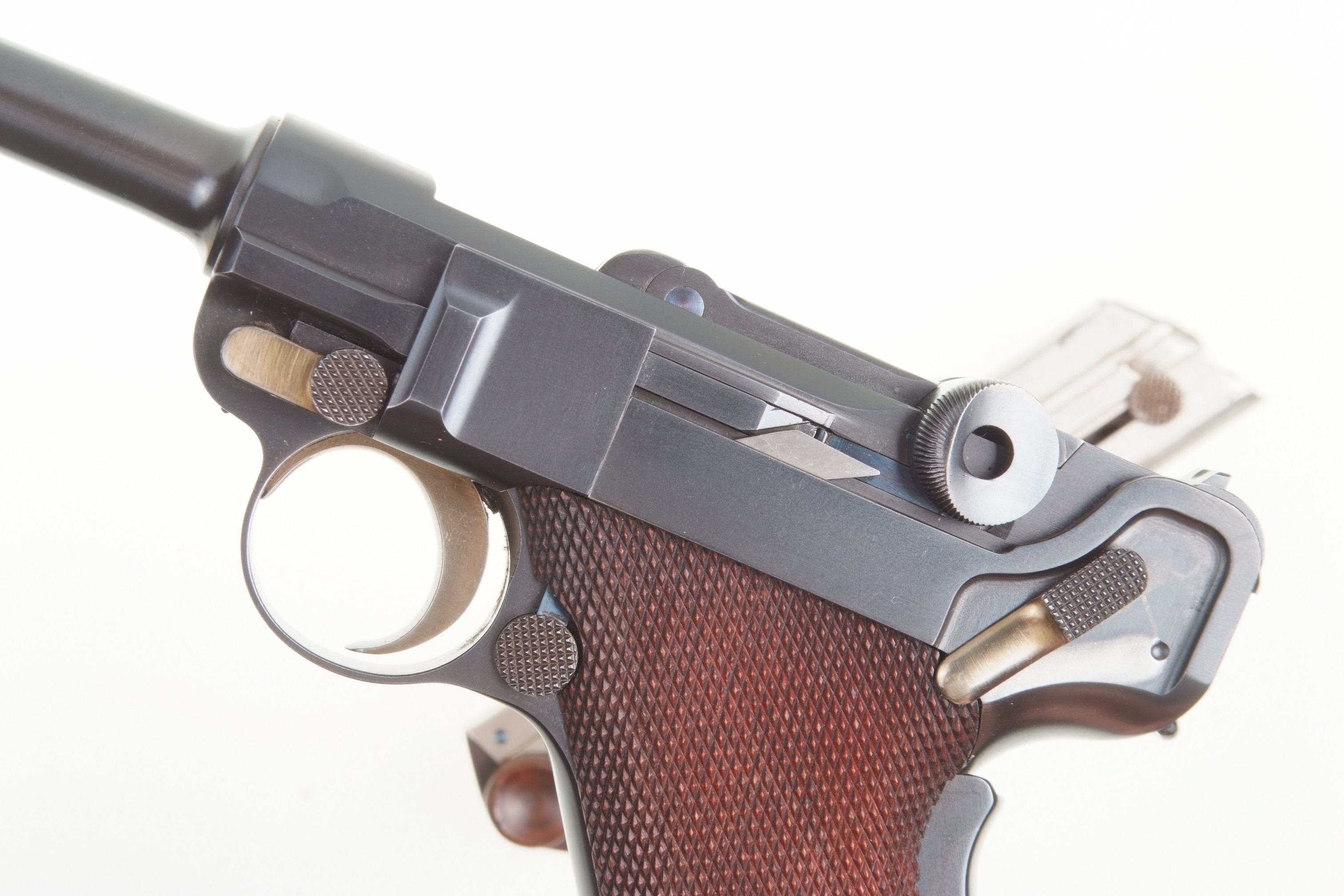 Very Early DWM 1900 Commercial Luger, Unrelieved Frame, A-1346-img-2