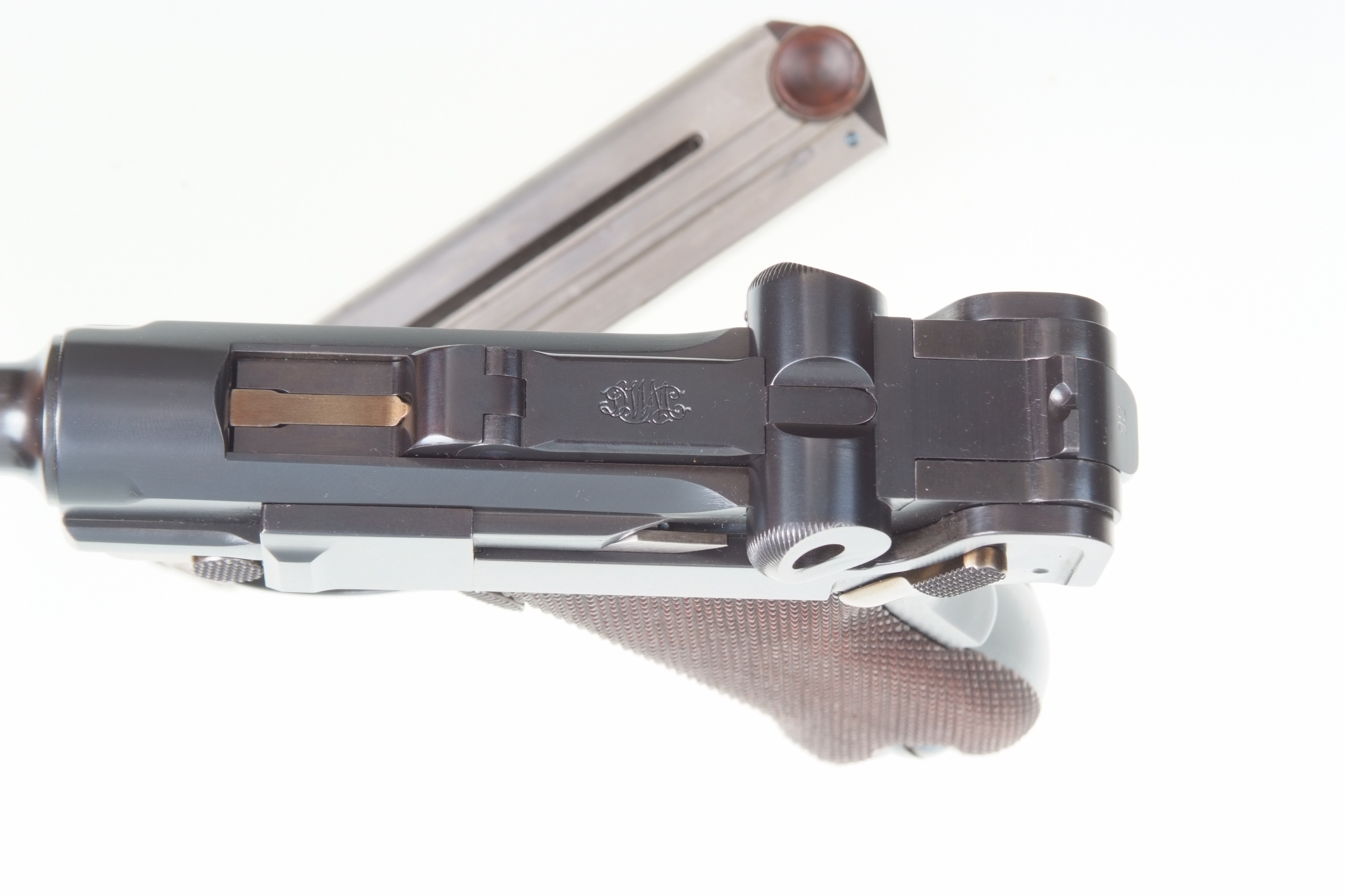 Very Early DWM 1900 Commercial Luger, Unrelieved Frame, A-1346-img-7