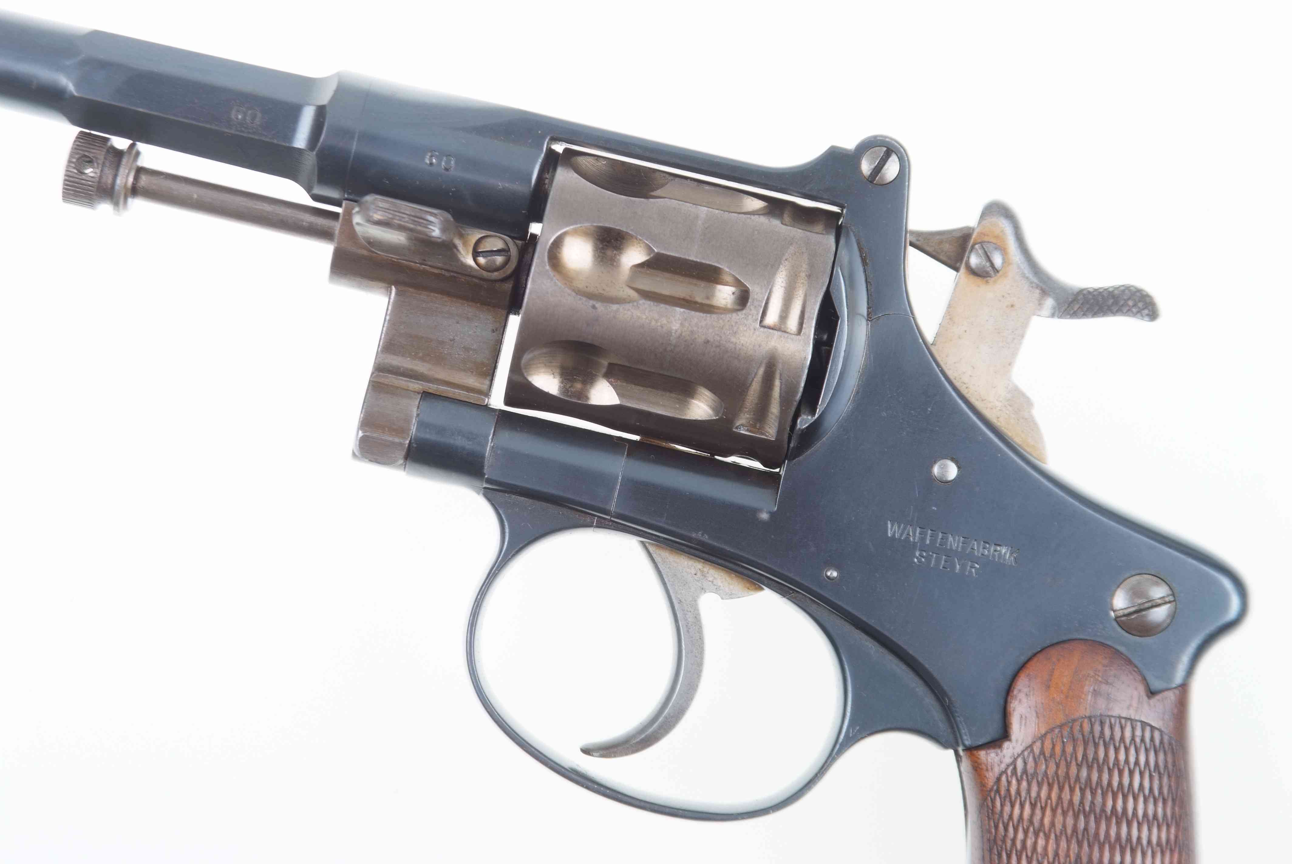 Steyr Austrian 1893 Military Test Revolver-img-0