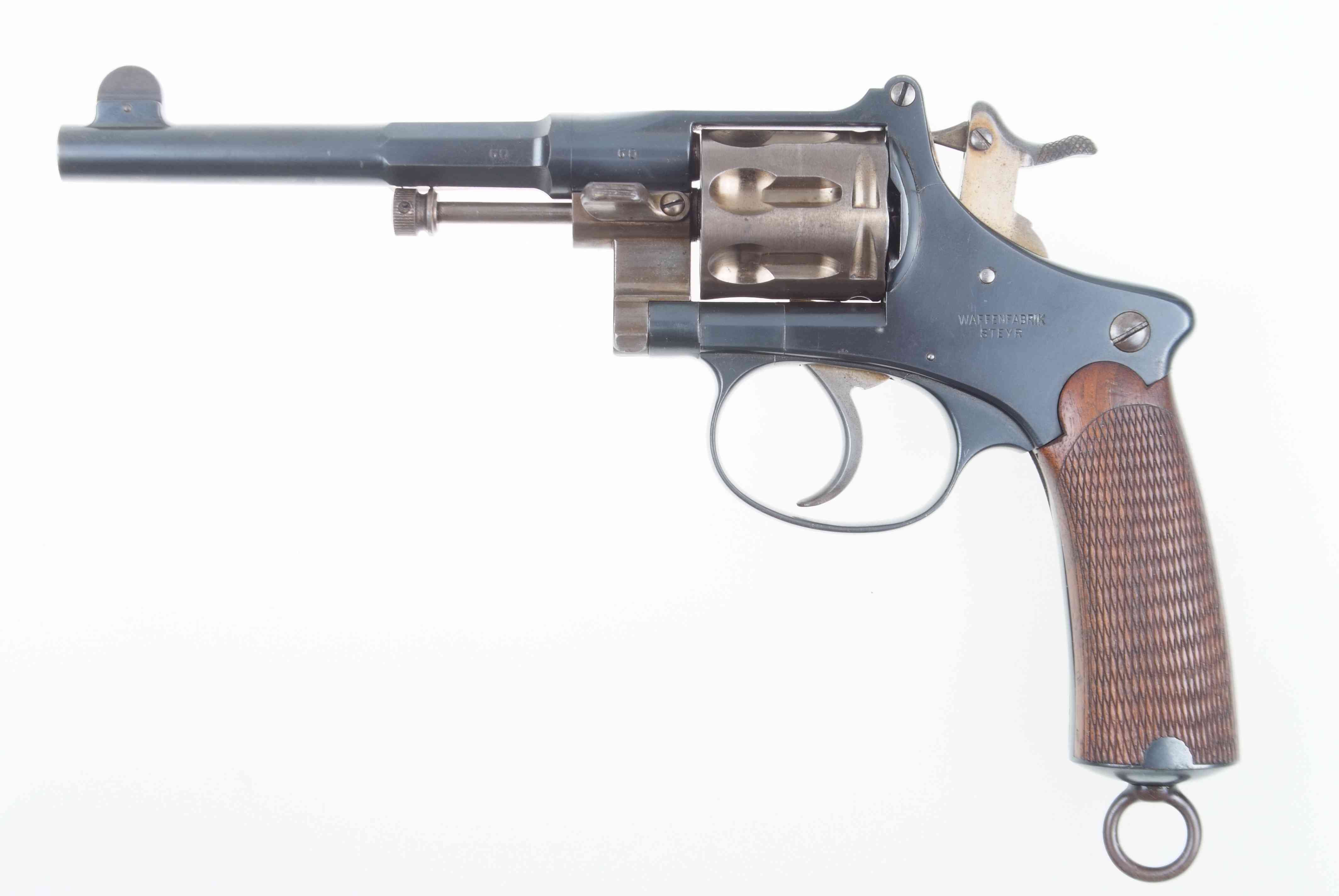 Steyr Austrian 1893 Military Test Revolver-img-2