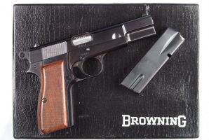 FN, Browning, High Power, Early 1960s, Commercial, Factory Cased, #70494, A-1569