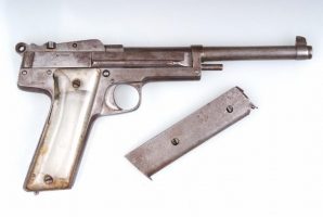 Chinese Warlord Pistol, Bayonet Lug, Stock Slot, 12345618, A-7