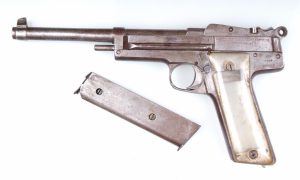Chinese Warlord Pistol, Bayonet Lug, Stock Slot, 12345618, A-7