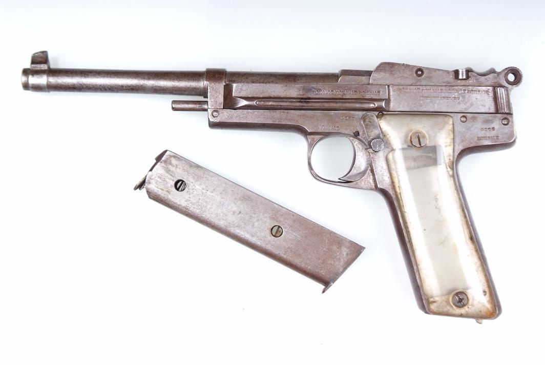 Chinese Warlord Pistol, Bayonet Lug, Stock Slot, 12345618, A-7-img-1