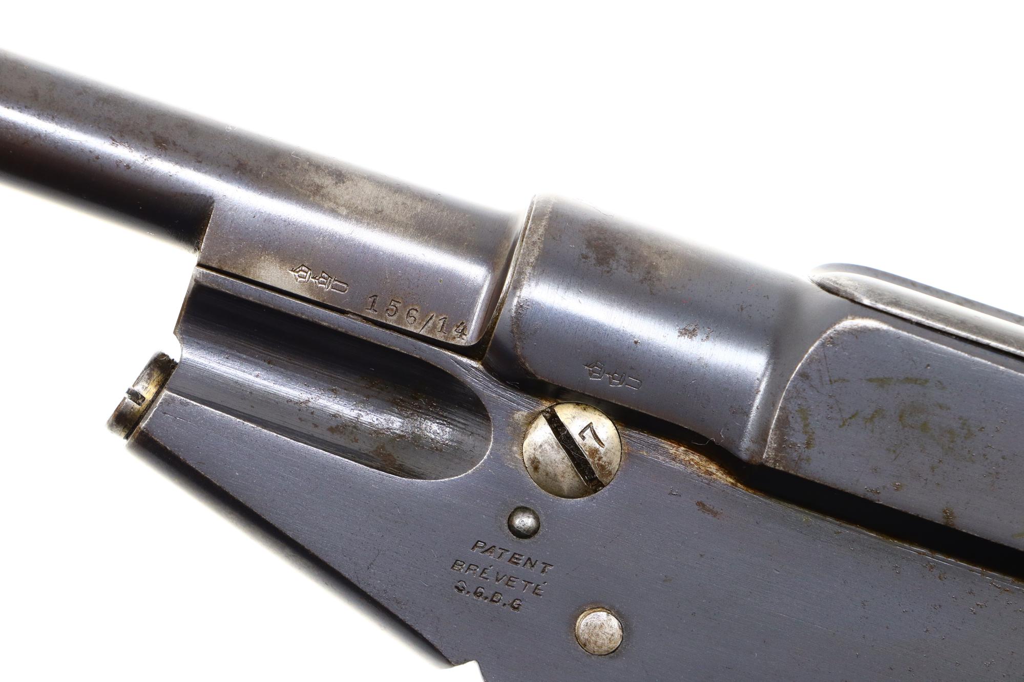 Bergmann M1896, No. 4, cal. 8mm, #2785, ANTIQUE, PCA-143-img-1