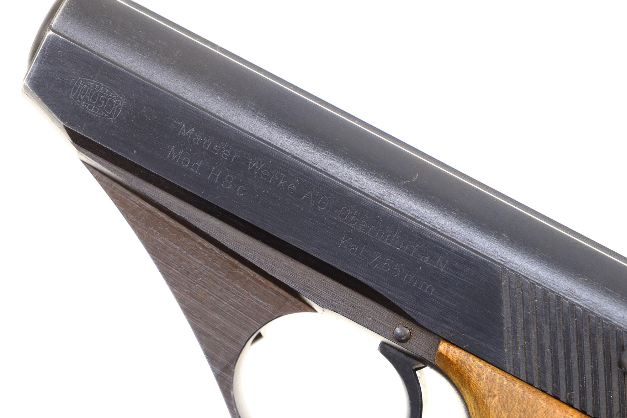 Mauser, Late War HSc pistol, 793838, 7.65mm, Capture Paper, A-760-img-7