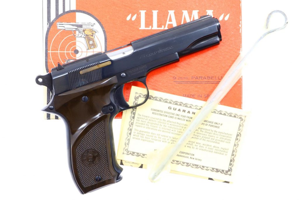 Gabilondo y Cia, Llama Especial X1, Spanish Pistol, 9mmP, 506650, A