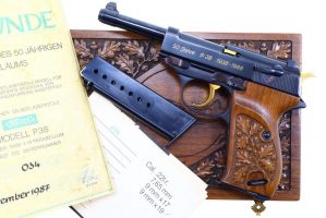 Walther, P38, German Pistol, 50 Year Commemorative, NIB, 034, I-1027