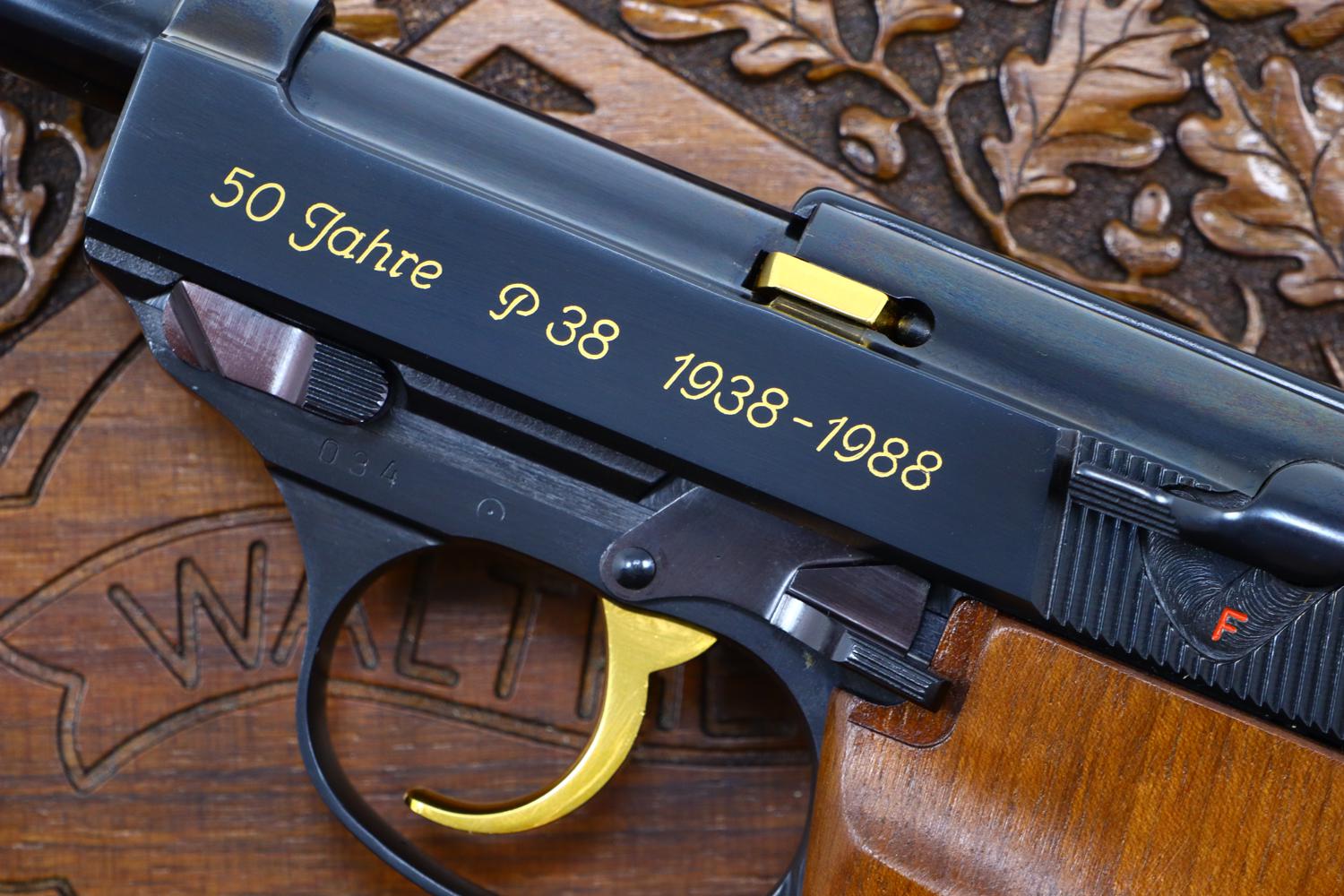 Walther, P38, German Pistol, 50 Year Commemorative, NIB, 034, I-1027-img-8