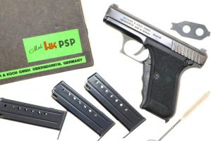 Heckler & Koch (H&K), PSP Pistol, P7, Boxed, 9mmP, 372, A-1074