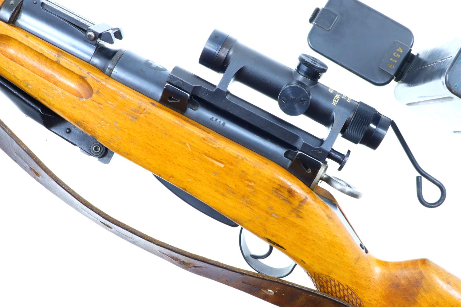 ZFK, 55, Swiss Military Sniper Rifle, All Matching, 4518, I-1165-img-4