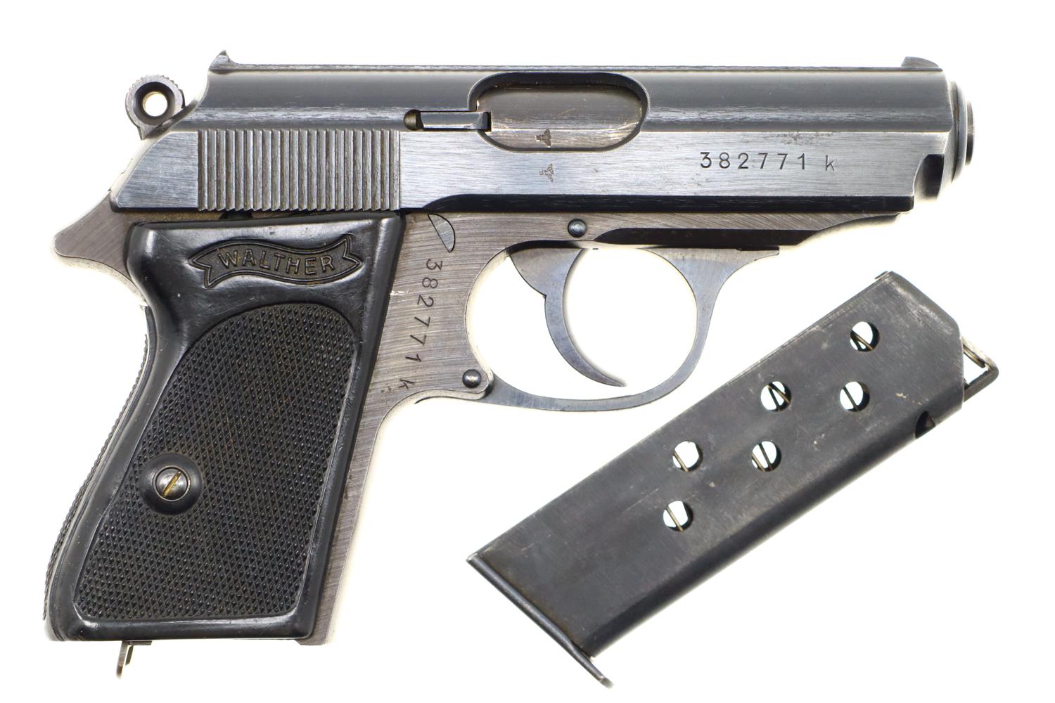 Walther PPK, Late WWII Na*i Police, 382771k, A-1857-img-0