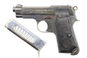 Beretta 1934 Pistol, WWII German, 9mmC, 776AA, A-152