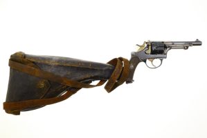Bern, 1882, Revolver w/ Stock, Antique, P7616, O-94