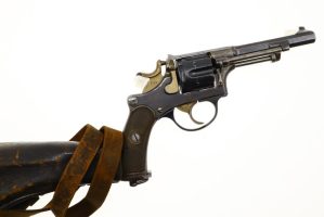 Bern, 1882, Revolver w/ Stock, Antique, P7616, O-94