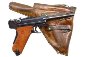 Bern, 1929, Swiss Military Luger, Red Grip, 51965, I-300