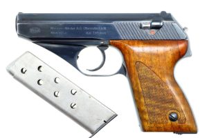 Mauser HSc Pistol, Low Grip Screw, Commercial, 700296, FB00727