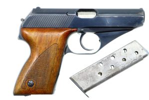 Mauser HSc Pistol, Low Grip Screw, Commercial, 700296, FB00727