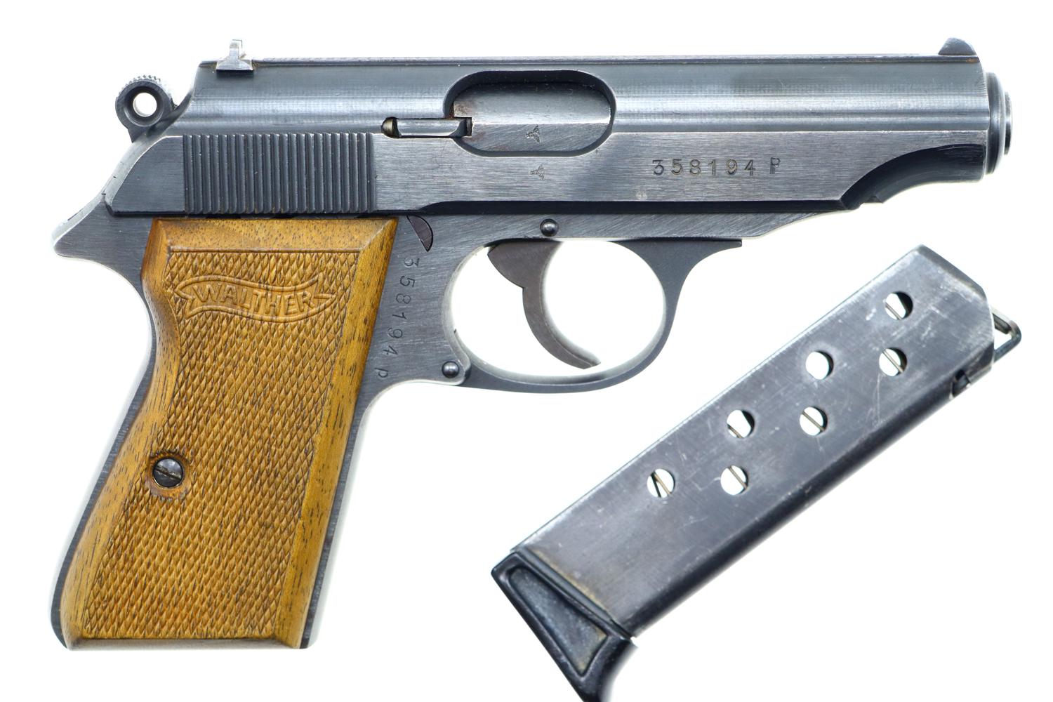 WWII German Walther PP, Police Eagle F, #358194 P,  A-1858-img-1
