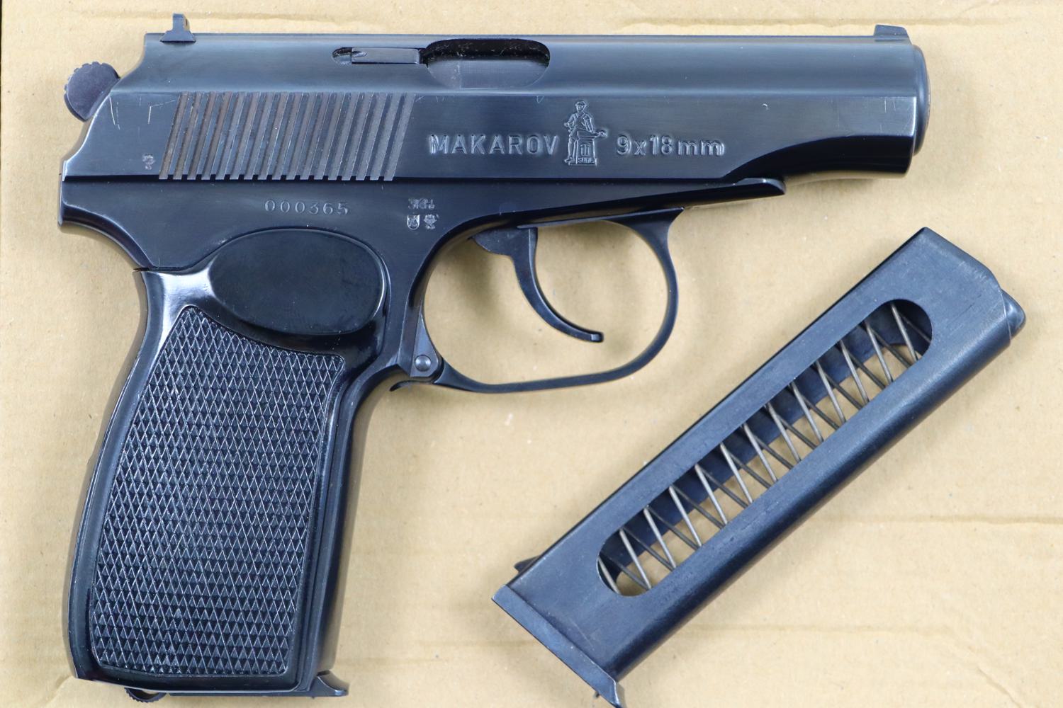 German, Simson-Suhl, Makarov Pistol, Boxed, 9x18mm, 000365, FB00820-img-1