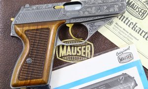 Mauser, HSc, Engraved, Cased Pistol,  9mmKurz, 00.8529, FB00910