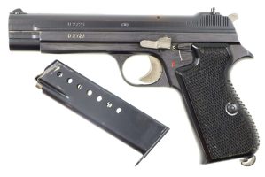 SIG, P210-4, German Border Police Pistol,  D2723, FB00908