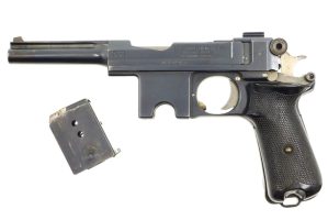 Bergmann M1910-21 Pistol, Danish Contract, 13156, FB00902