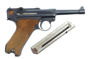 DWM, P08, German Pistol, 9 Luger, 2551h, FB00806