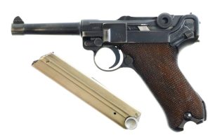 Mauser, P08, S42 code, German Luger, 9mmP, 3165f, FB00784
