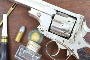 Webley Pryse, Wilkinson, British Revolver, Cased, Provenance, ANTIQUE, O-111