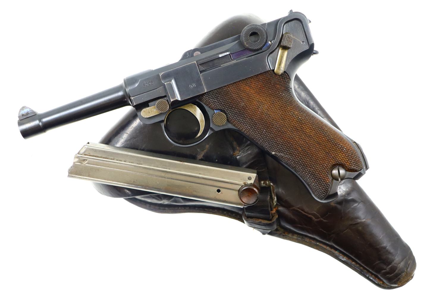 DWM, P08, German Luger, 9mmP, 6508m, FB00797