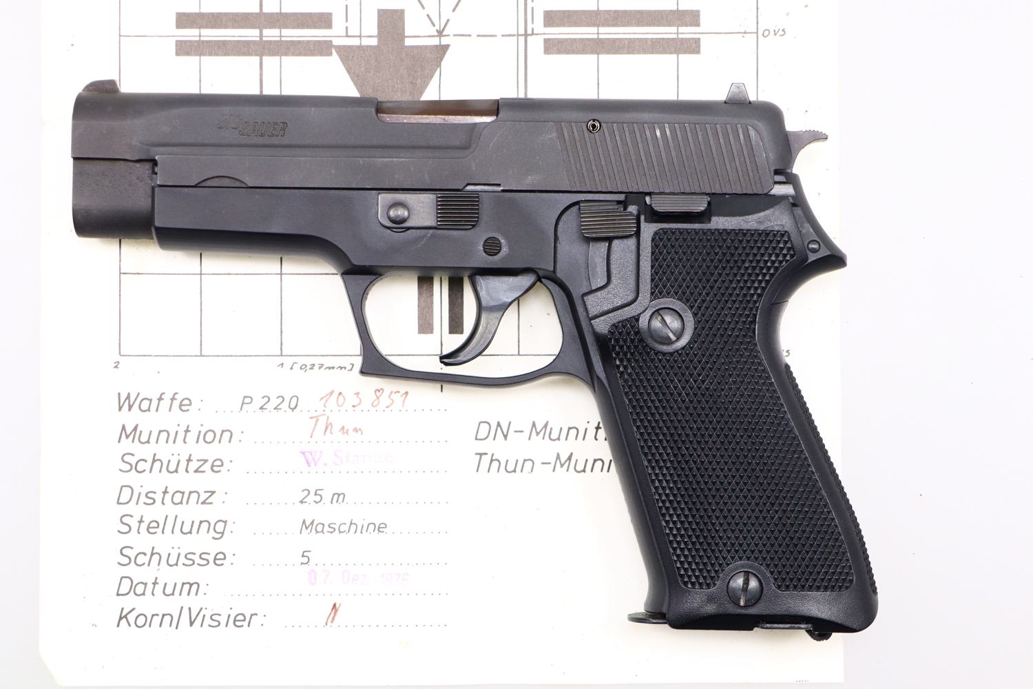 Early SIG Sauer, German P220, Boxed, G103851, FB00876