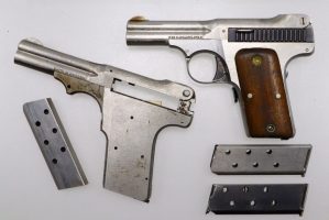 Fascinating Smith & Wesson 1913, .35 caliber, Tool Room Pistols, FB00970-1