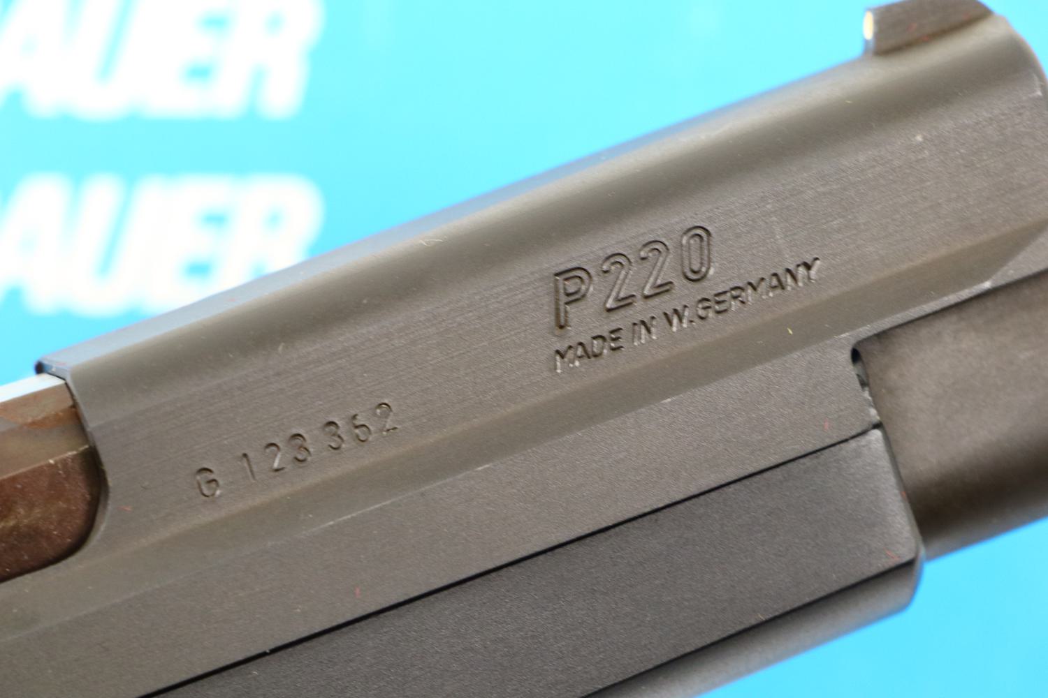 SIG Sauer P220, German Production, .45 Auto, G123362, FB00911 - Image 7