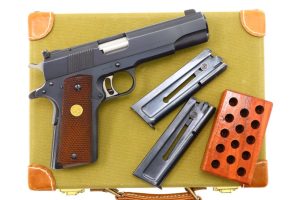 Attractive Early Colt 1911, National Match, Cased, .38 Spec., FB01078
