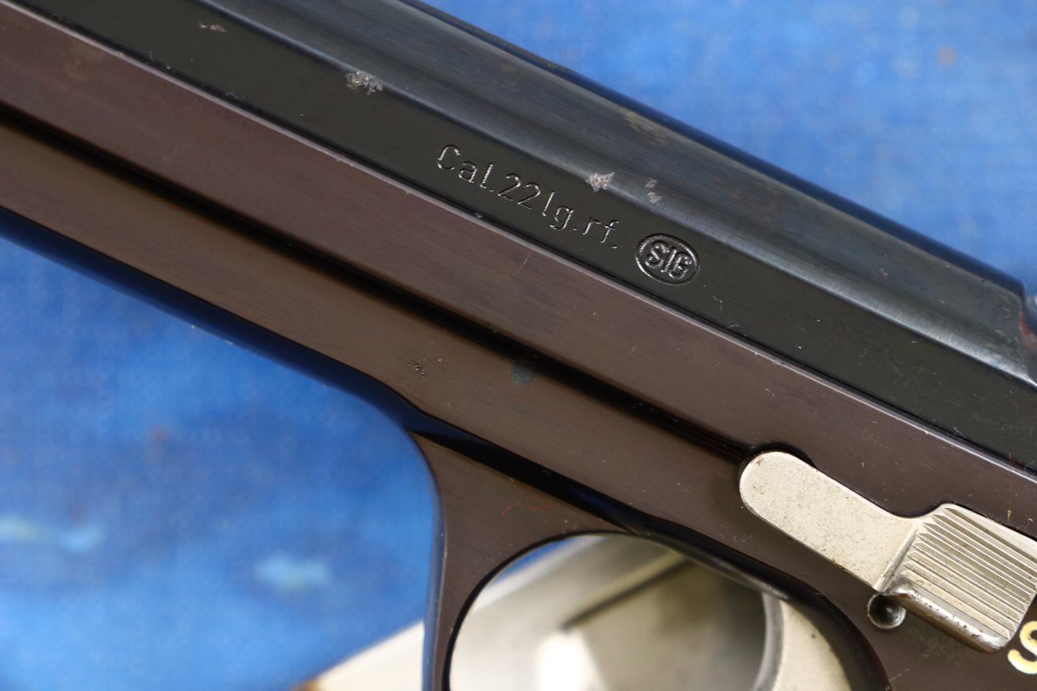 Rare SIG, P210-7, High Polish, Swiss .22 LR Pistol, Boxed, 42409, FB01015 - Image 5