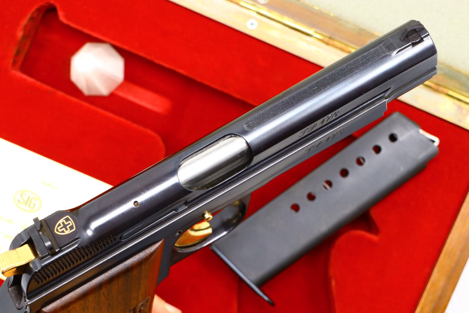 SIG, Luxury P210, 125 Year Commemorative, Cased, JP478, FB01006 - Image 4