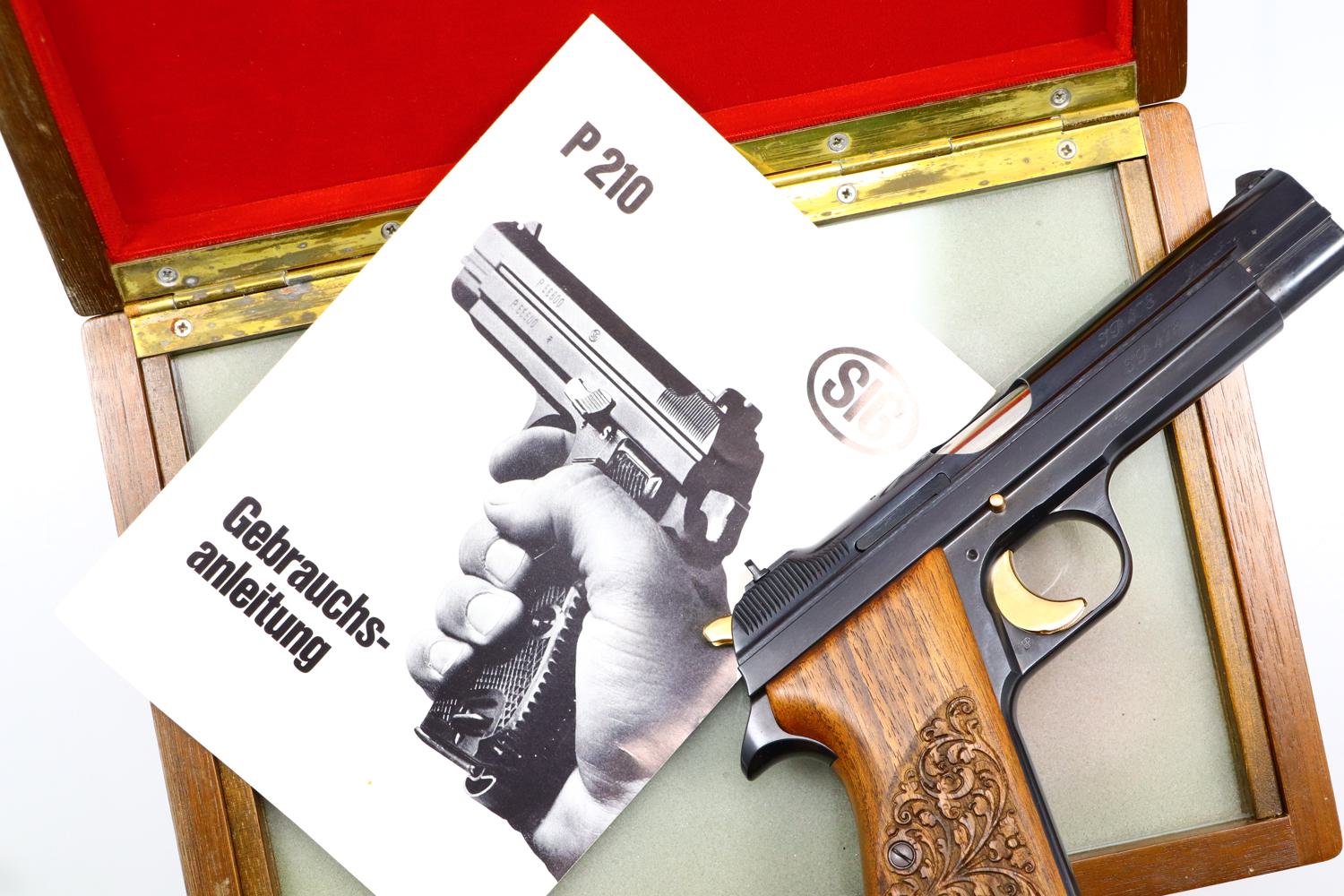 SIG, Luxury P210, 125 Year Commemorative, Cased, JP478, FB01006 - Image 16