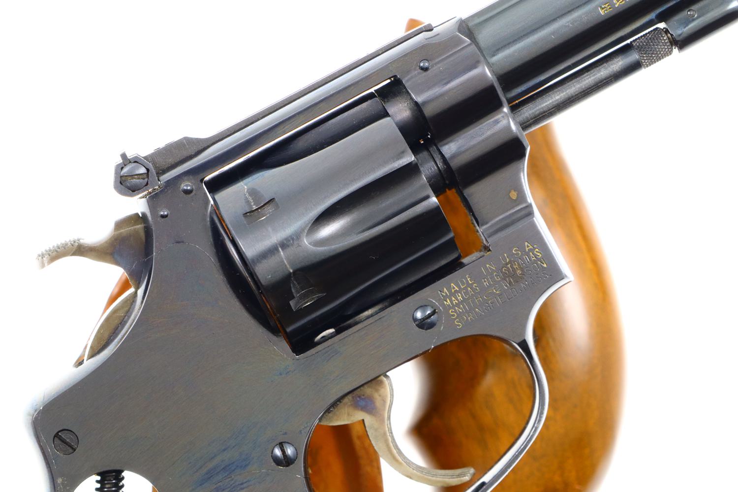 Beautiful S&W M34 Flat Latch Revolver, 51693, FB01100 - Image 2