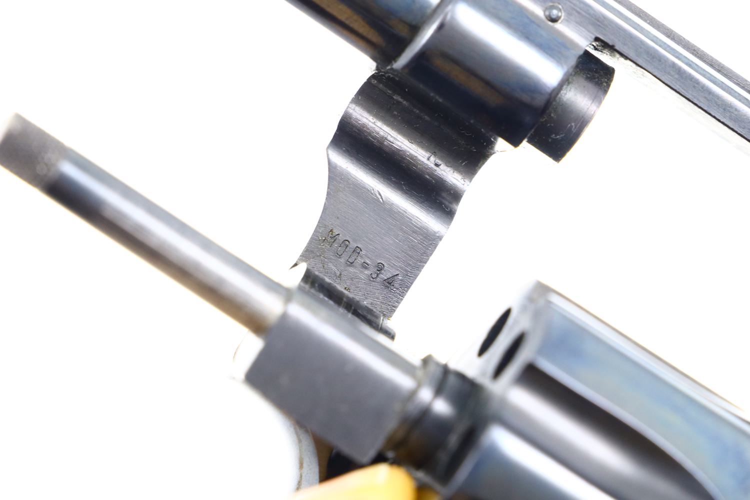 Beautiful S&W M34 Flat Latch Revolver, 51693, FB01100 - Image 6