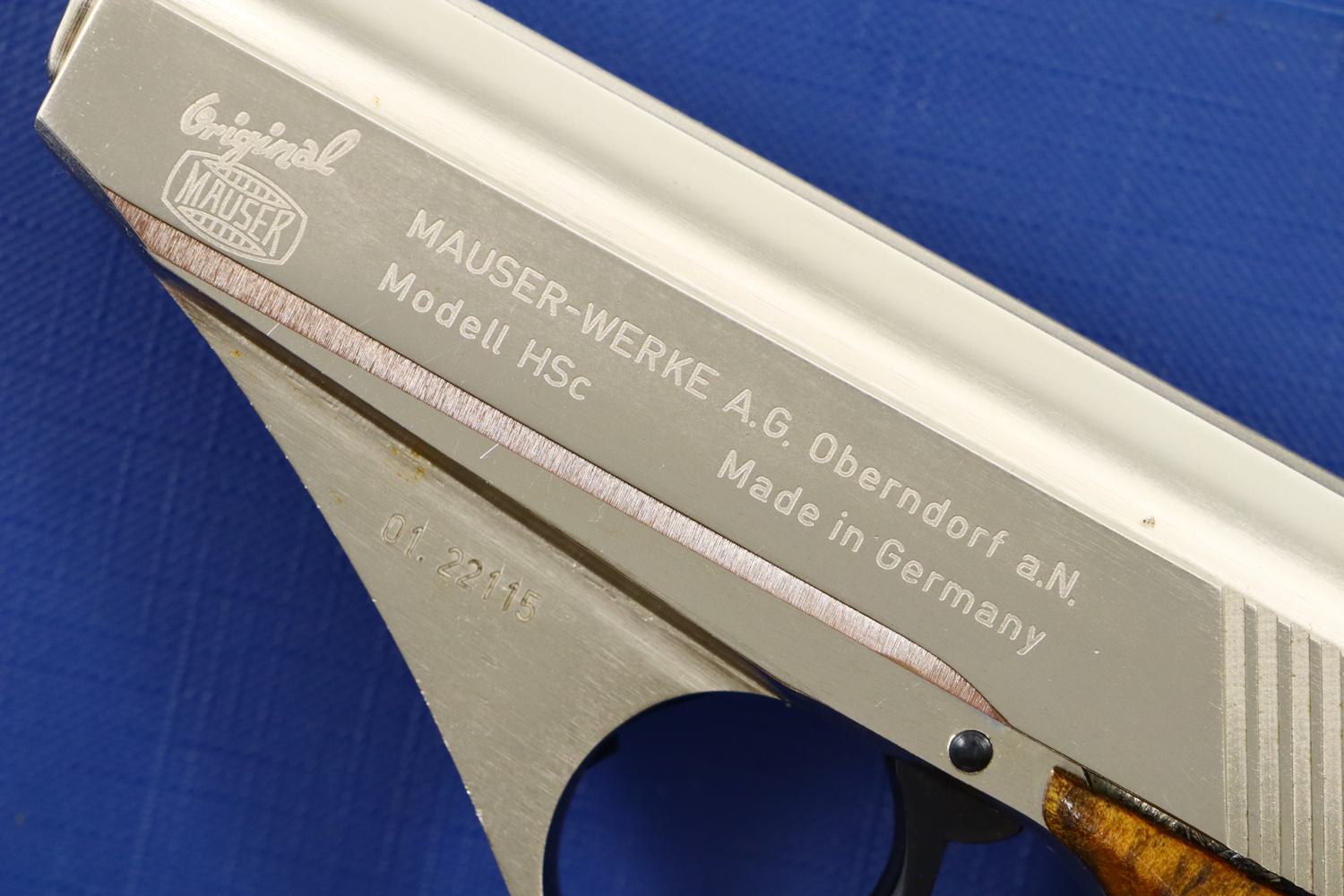 Gorgeous Post War Mauser HSc, Nickled, Boxed, Access., 01.22115, FB01132 - Image 4