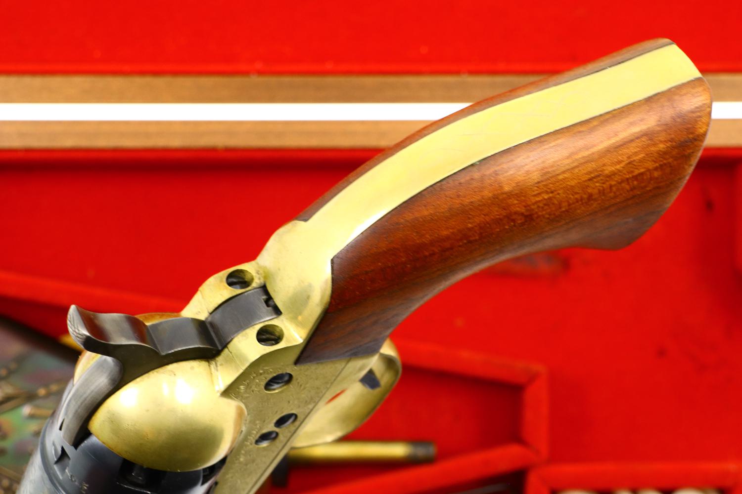 Italian Copy, Engraved and Cased Colt 1860 Army, A90948, O-113 - Image 6