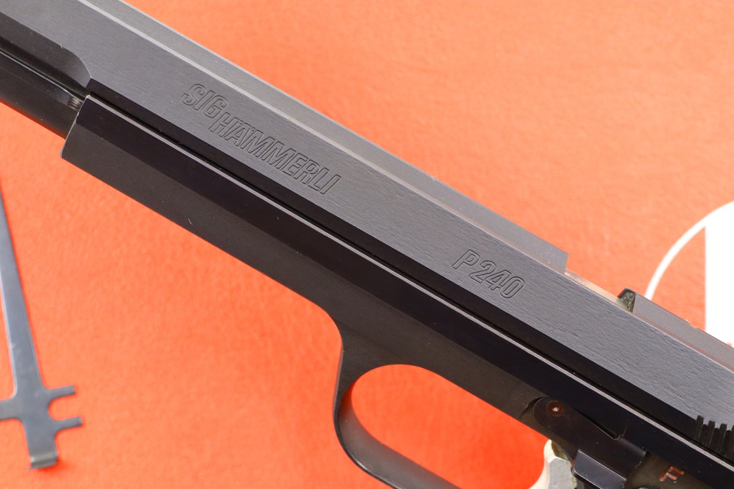 Massive SIG Hammerli, P240 Target Pistol, Boxed, P200090, FB01002 - Image 3