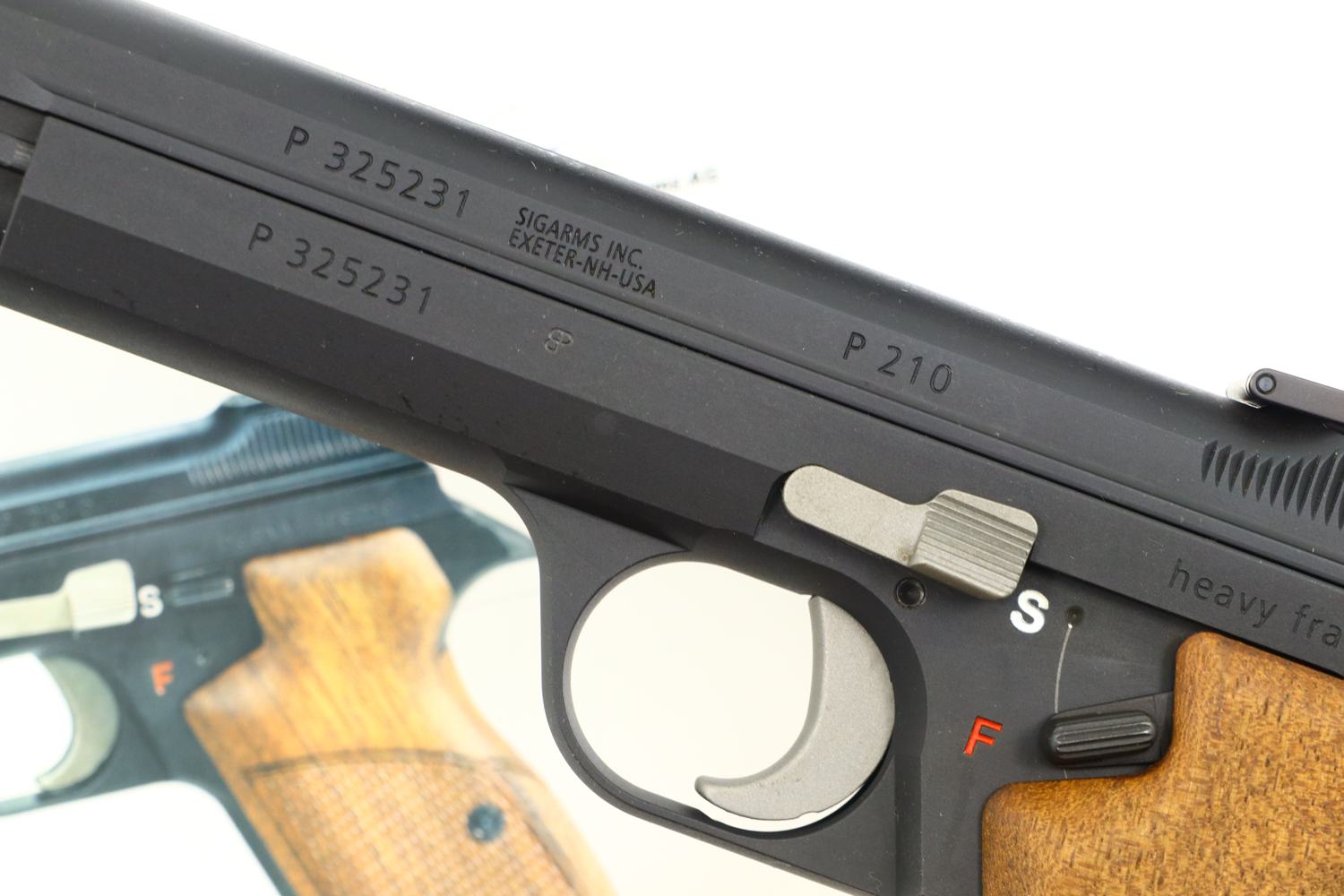 SIG P210-6, Heavy Frame, Swiss Pistol, Cased, P325231, FB01144 - Image 7