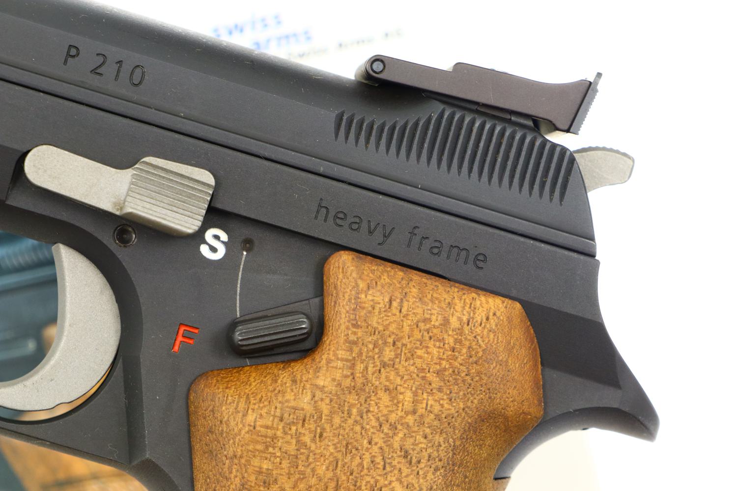 SIG P210-6, Heavy Frame, Swiss Pistol, Cased, P325231, FB01144 - Image 8